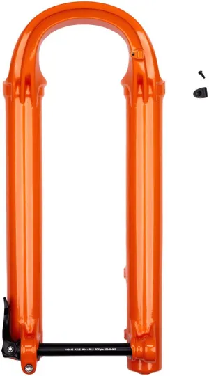 2021  Fox 36 Fork Lower Leg Assembly - 29" - 170mm Max Travel - 15x110 QR Boost - Factory Shiny Orange