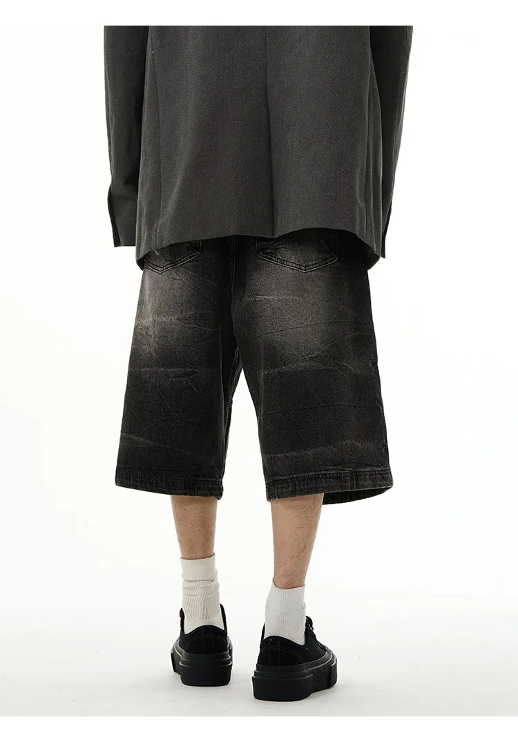 【24s April.】Loose Bf Lazy Style Short Jeans