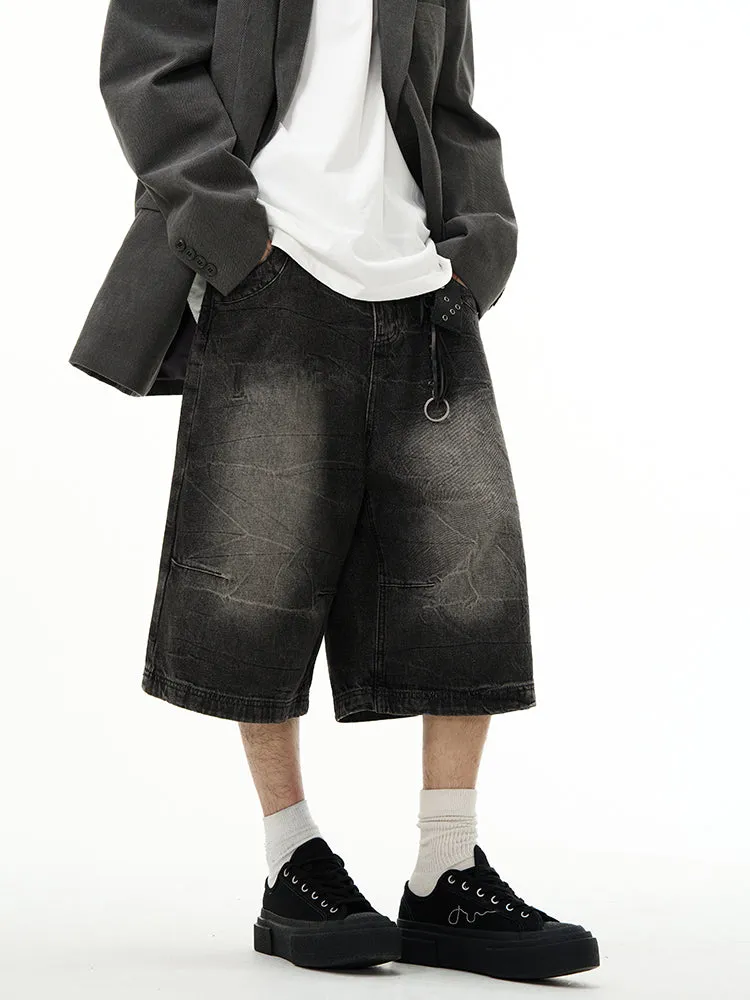 【24s April.】Loose Bf Lazy Style Short Jeans