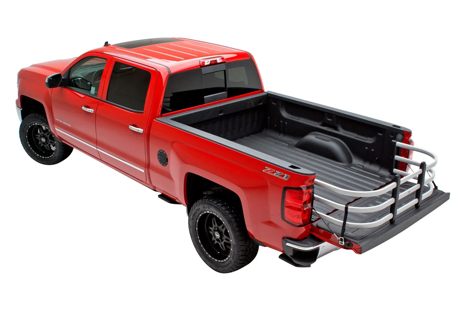 AMP Research BedXtender HD Max Chevy Silverado Standard Bed (19-21) [Bed Extender]Silver or Black