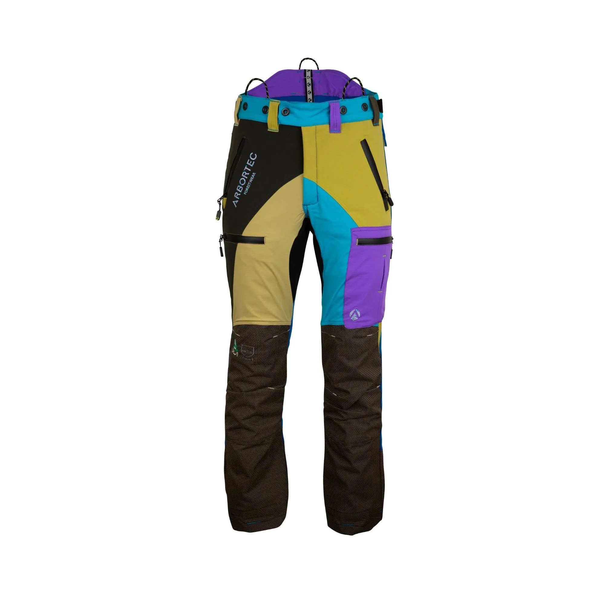 AT4070 Breatheflex Pro Chainsaw Pants Design C Class 1 - Pastel Multi-Color