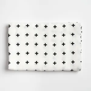 Baby Burp Cloth - Minimalist Design - 100% Cotton Muslin