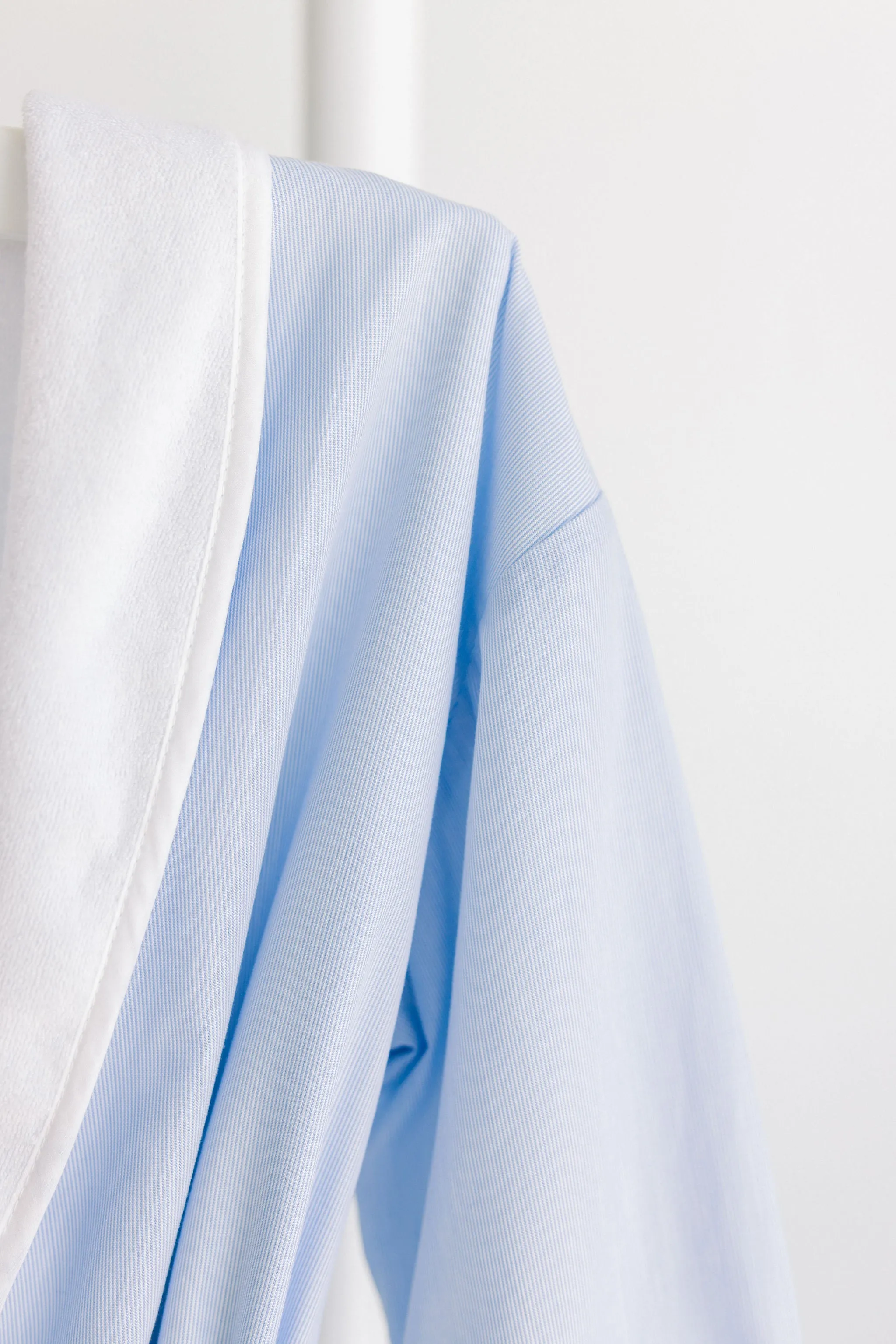 Blue Stripe Bathrobe