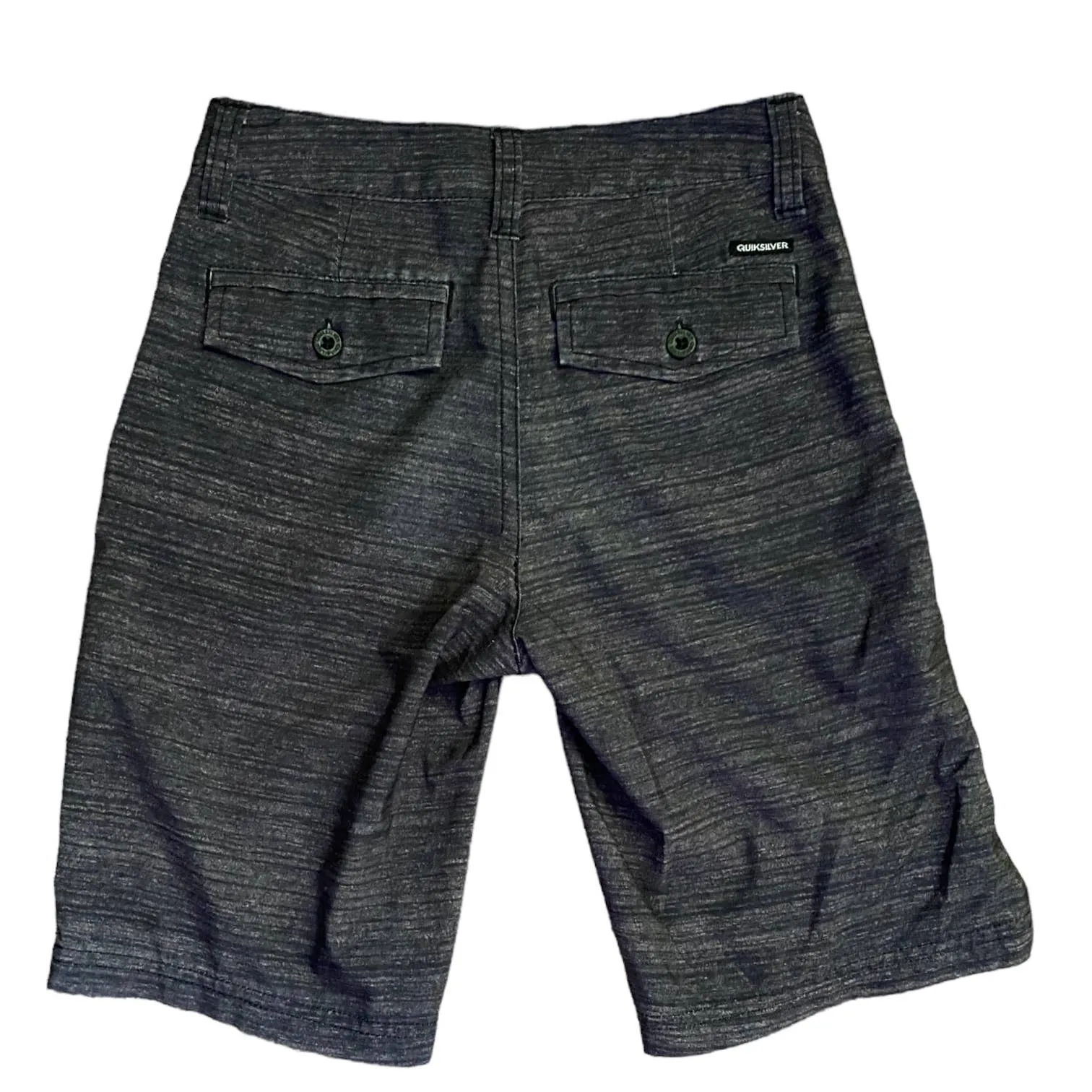 Boys Quiksilver Gray Chino Shorts Size 22"