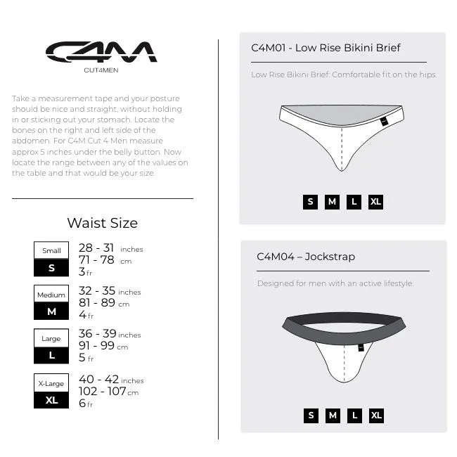 C4M Jockstrap Provocative - Snake