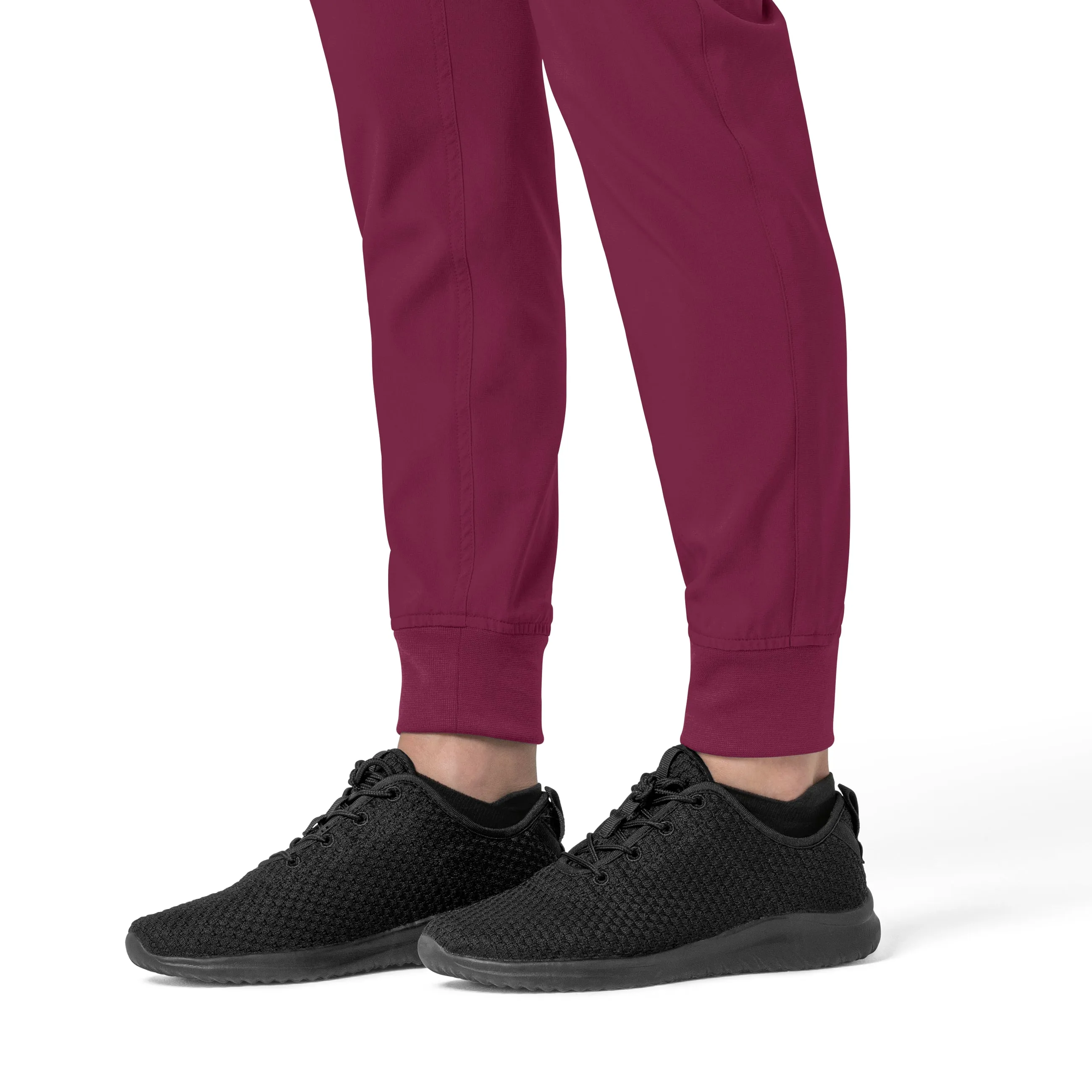 Carhartt Force Cross-Flex Women's Cargo Jogger Scrub Pant - Wine