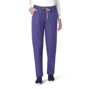 Carhartt Force Essentials Unisex Elastic Waist Cargo Scrub Pant - Grape