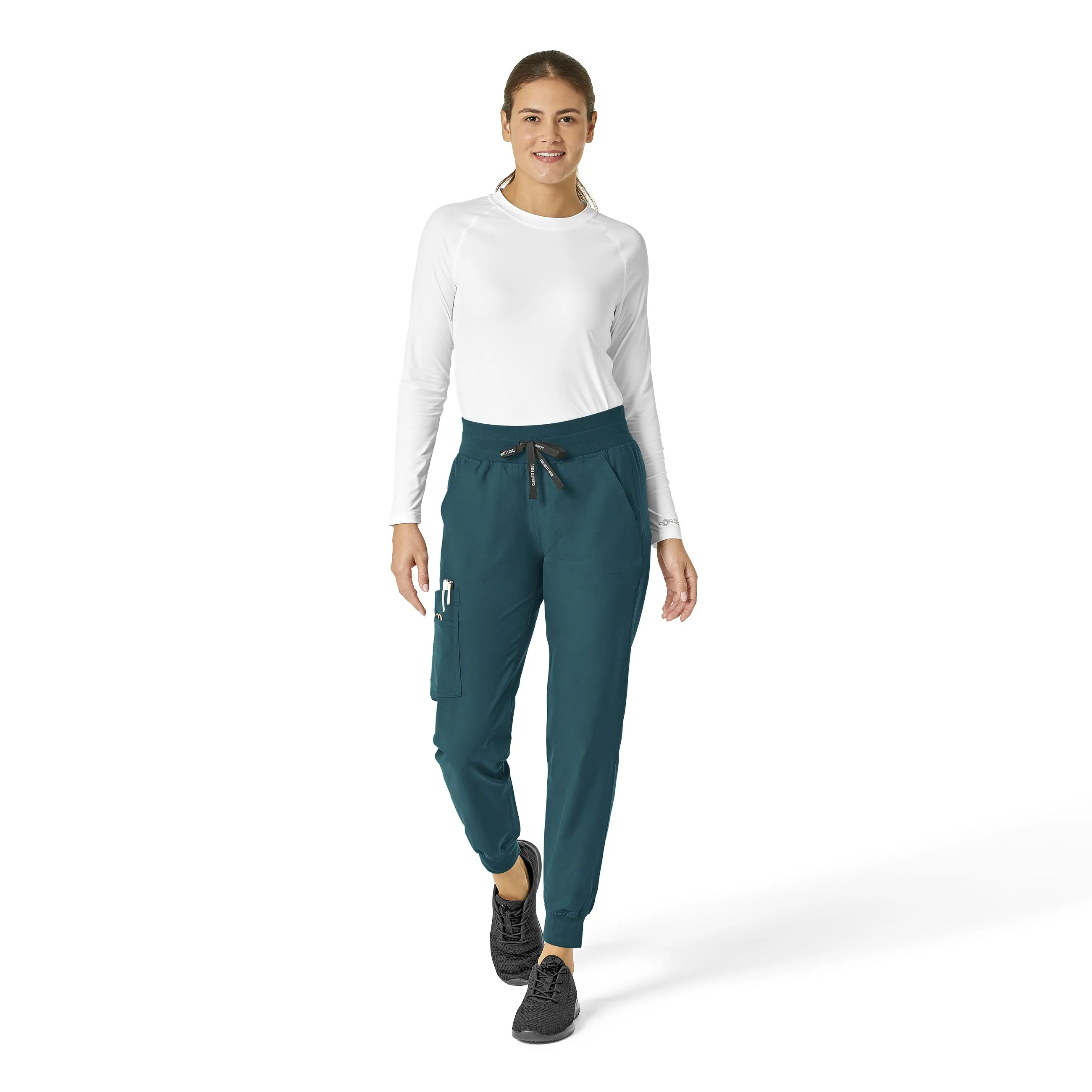 Carhartt Force Essentials Women's Jogger Scrub Pant - Caribbean Blue