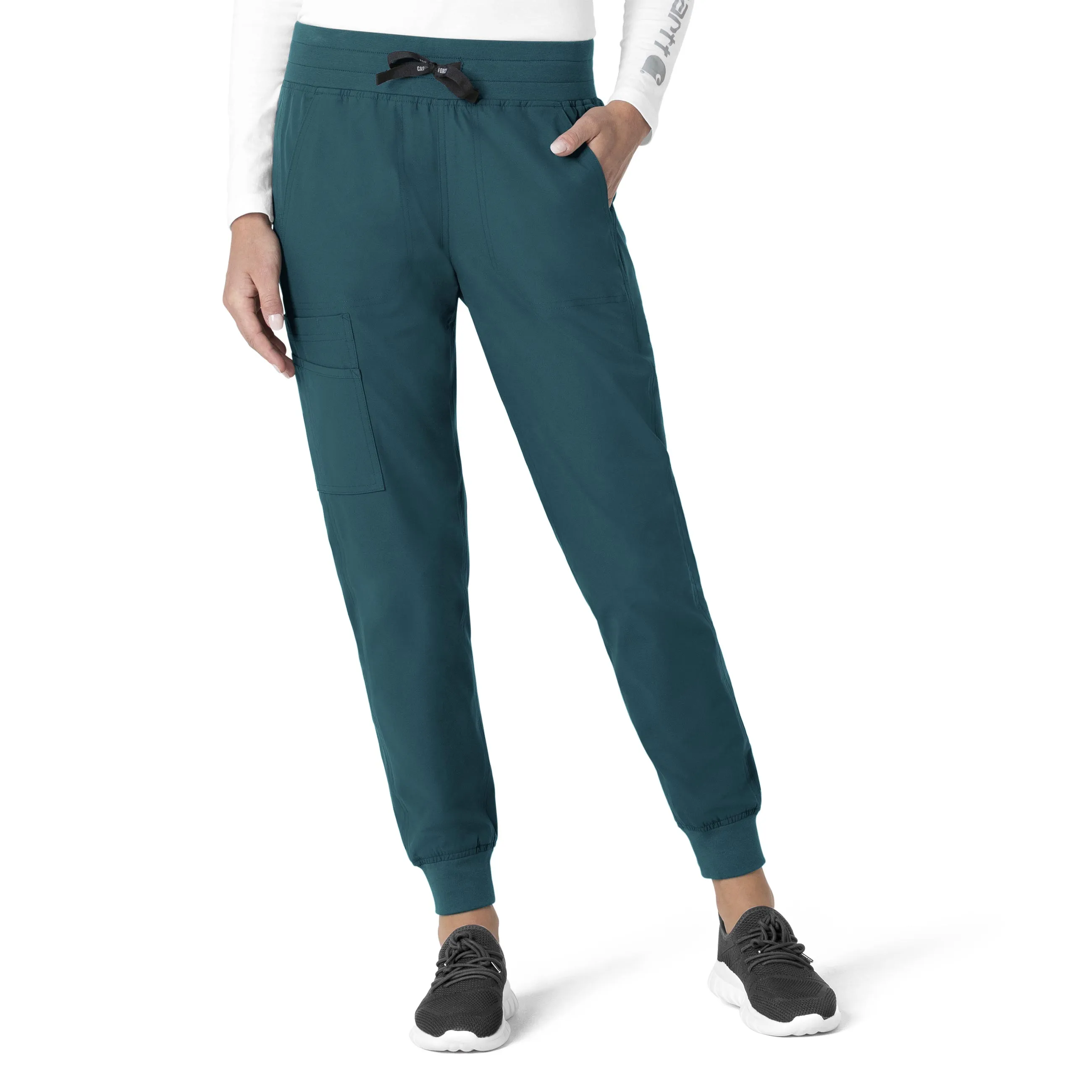 Carhartt Force Essentials Women's Jogger Scrub Pant - Caribbean Blue