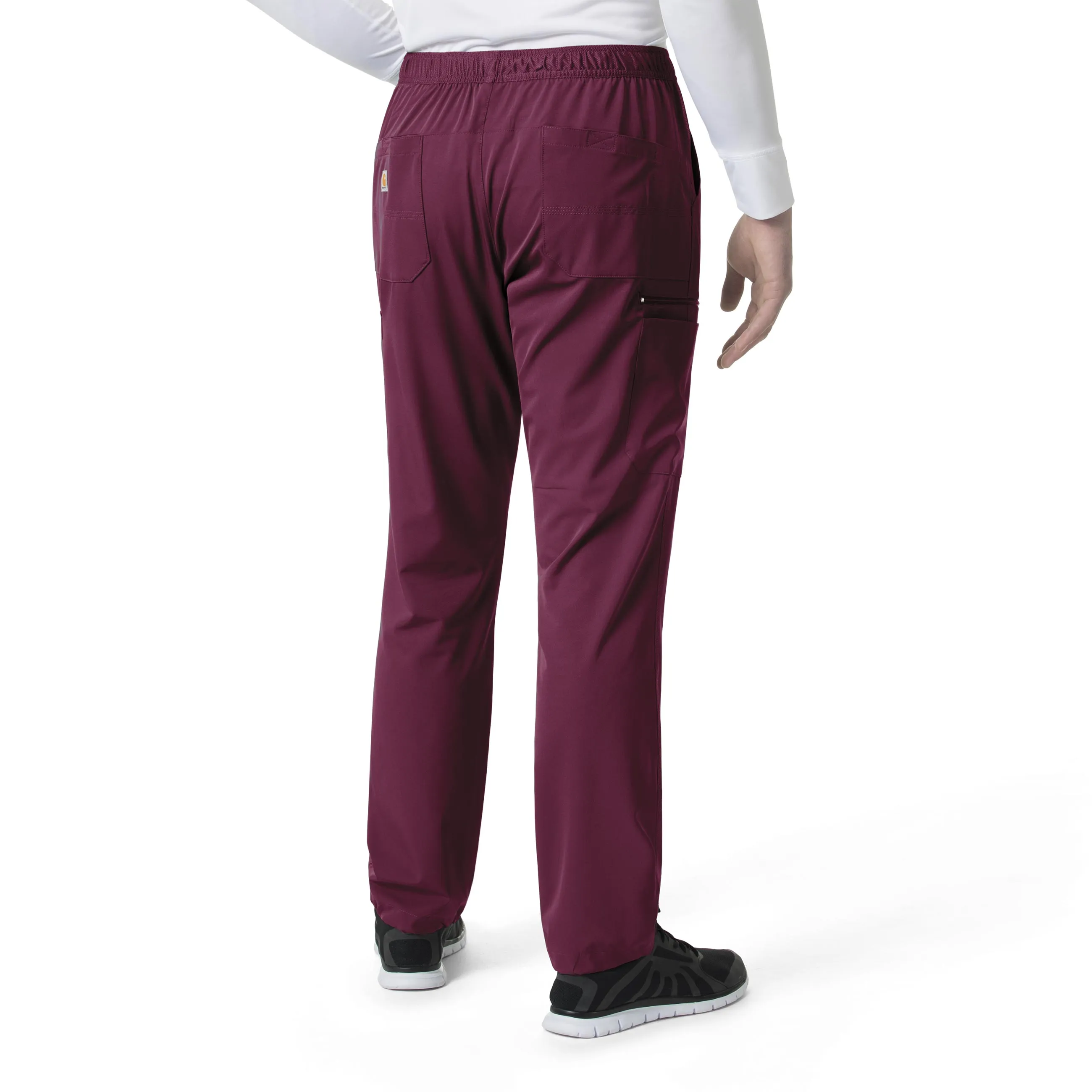 Carhartt Force Liberty Men's Athletic Cargo Scrub Pant - Wine