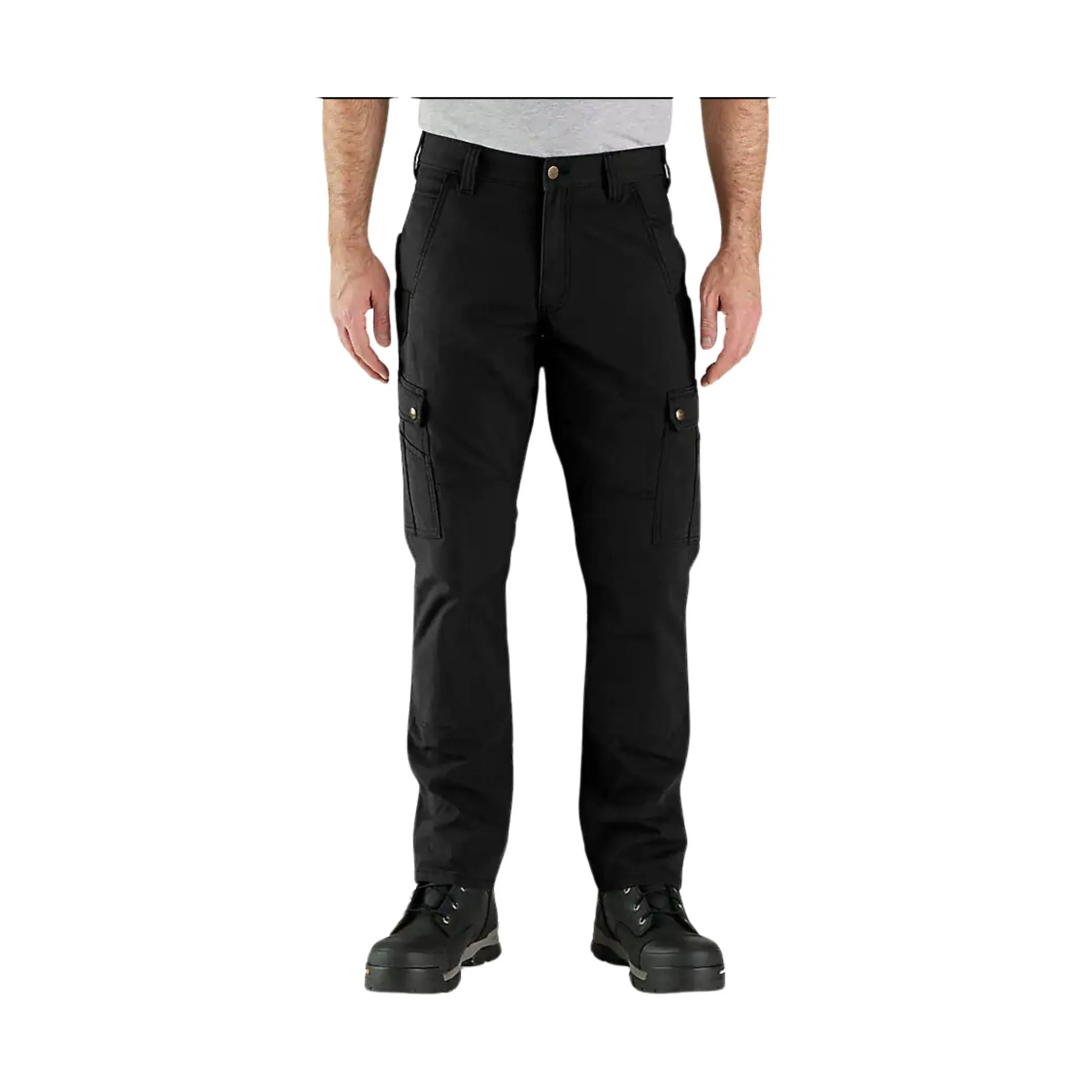 Carhartt Men's Cargo Relaxed Fit Rugged Flex Work Pant - Black