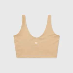 Classic Retro Top - Camel