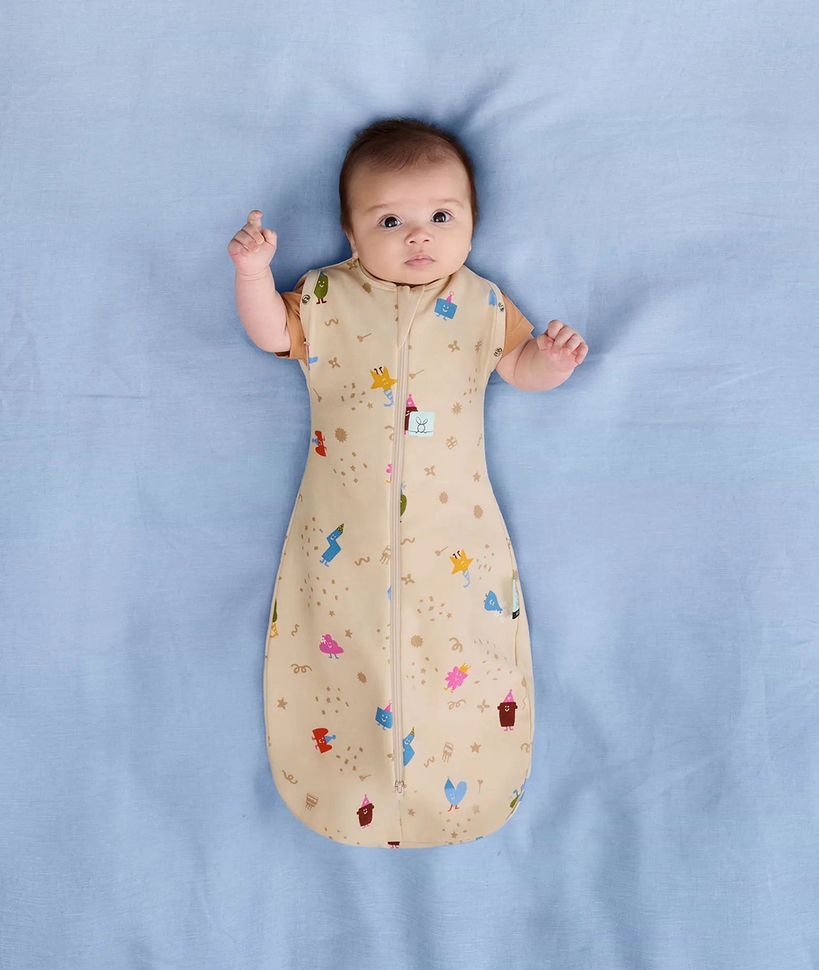 Cocoon Swaddle Sack 1.0 TOG Birthday Blobs