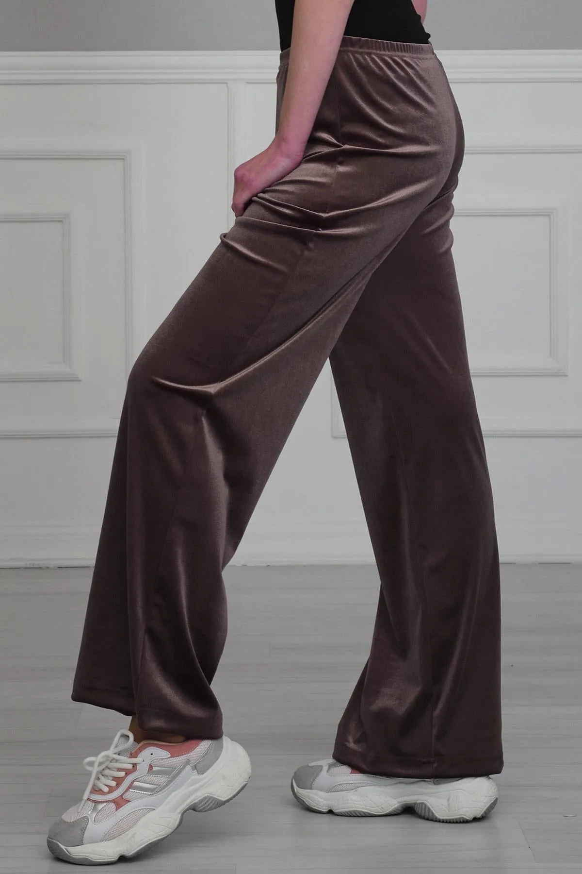 Comfortable Women's Sweatpants Velvet Tracksuit Bottoms Track pants Sportwear One-fits-all,EA-1