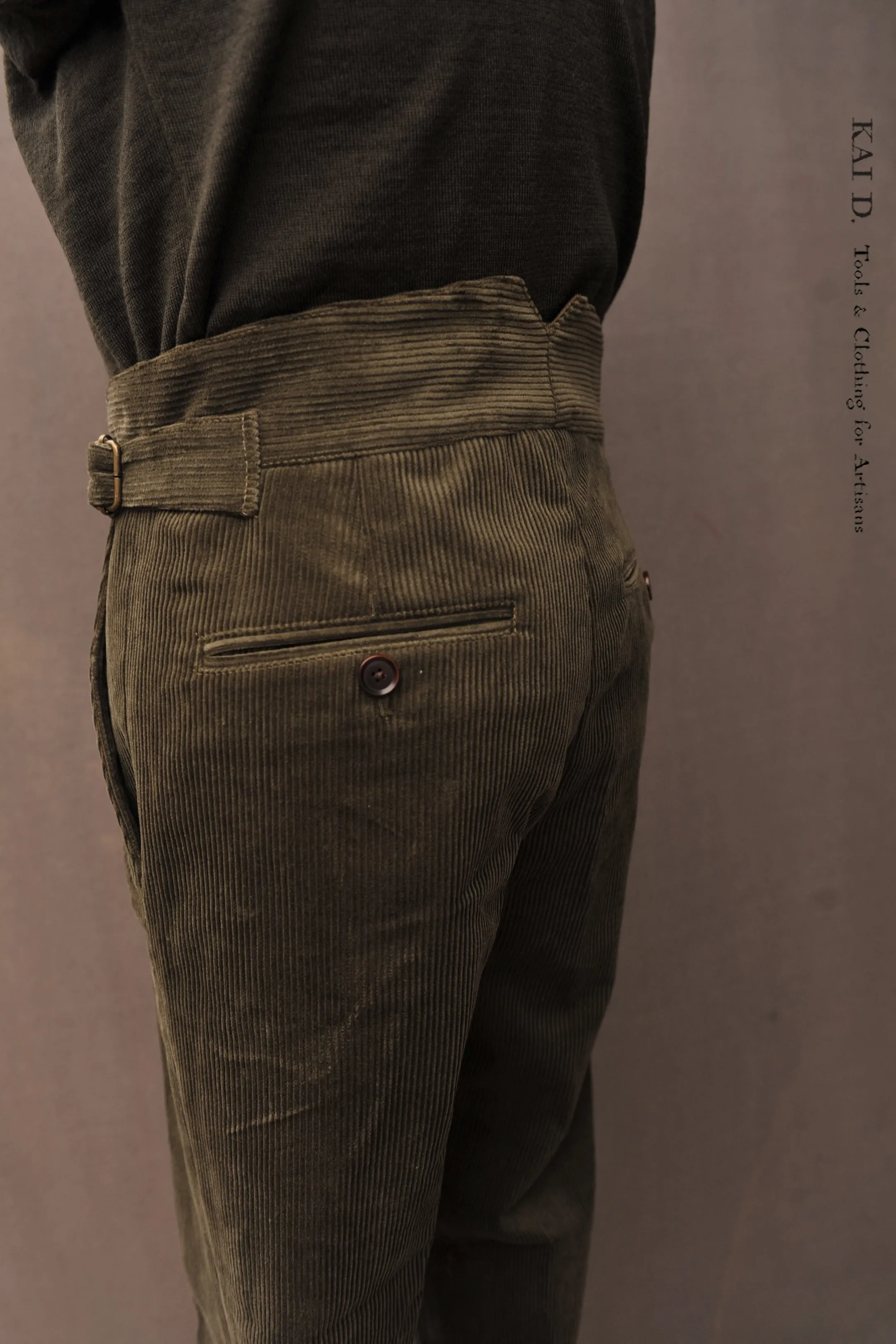 Cooper Pants - Olive Corduroy - 29, 31, 33, 35