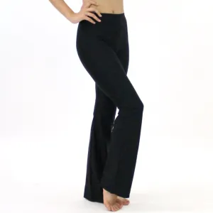 DANNI - LYCRA JAZZ PANTS / TROUSERS - REGULAR LEG LENGTH - BLACK