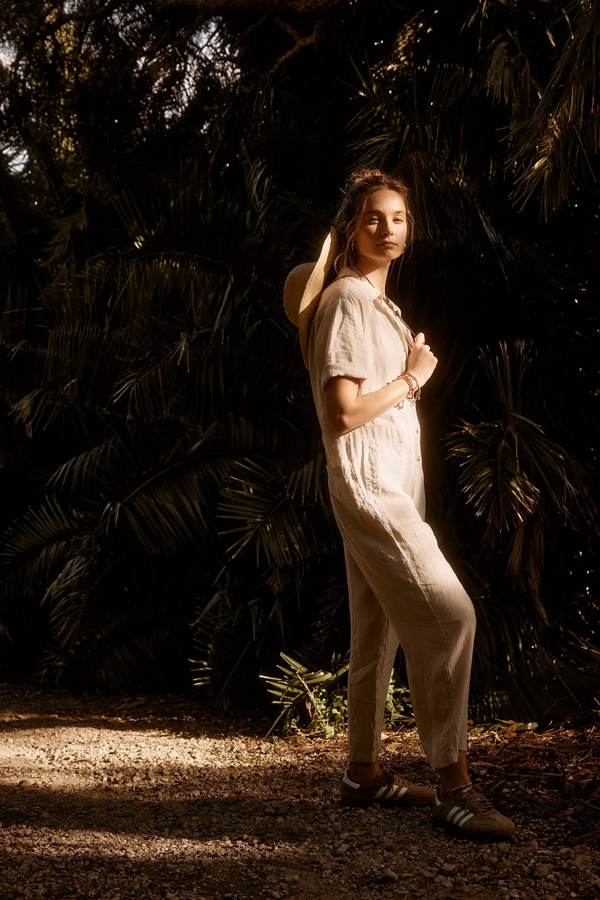 DELILAH LINEN JUMPSUIT