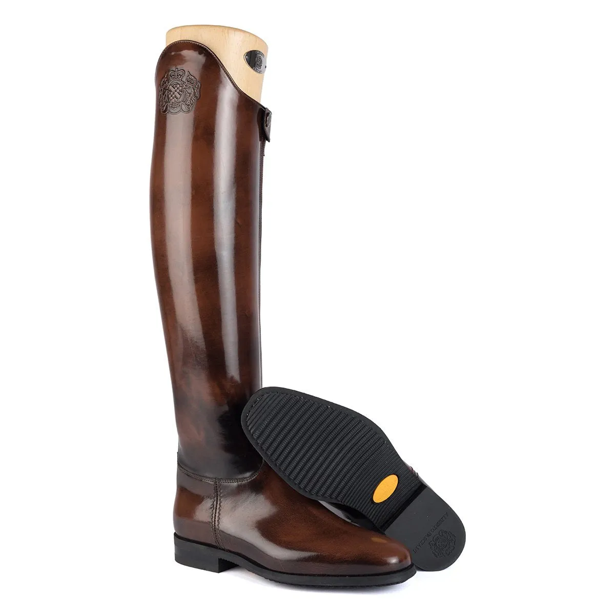 DRESSAGE B2 PICASSO BROWN <br>Standard riding boot [35 - 39]