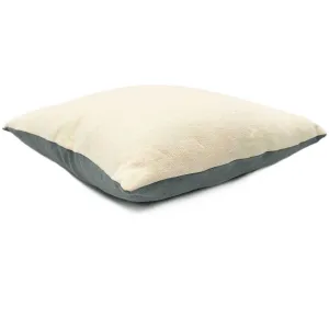 Elba Linen Cushion Cerulean/Eggshell