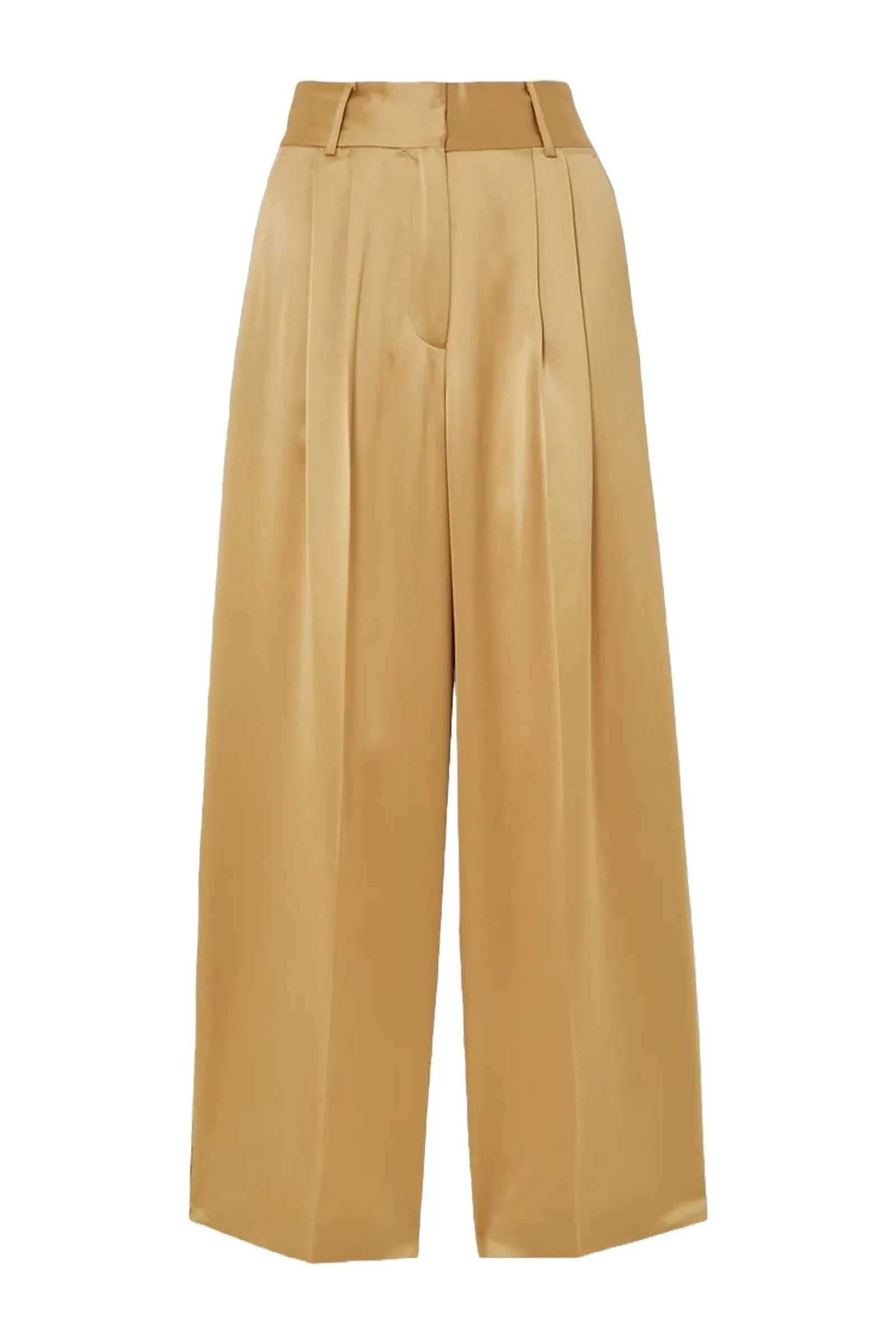 Fallapella Satin Wide-leg Pants