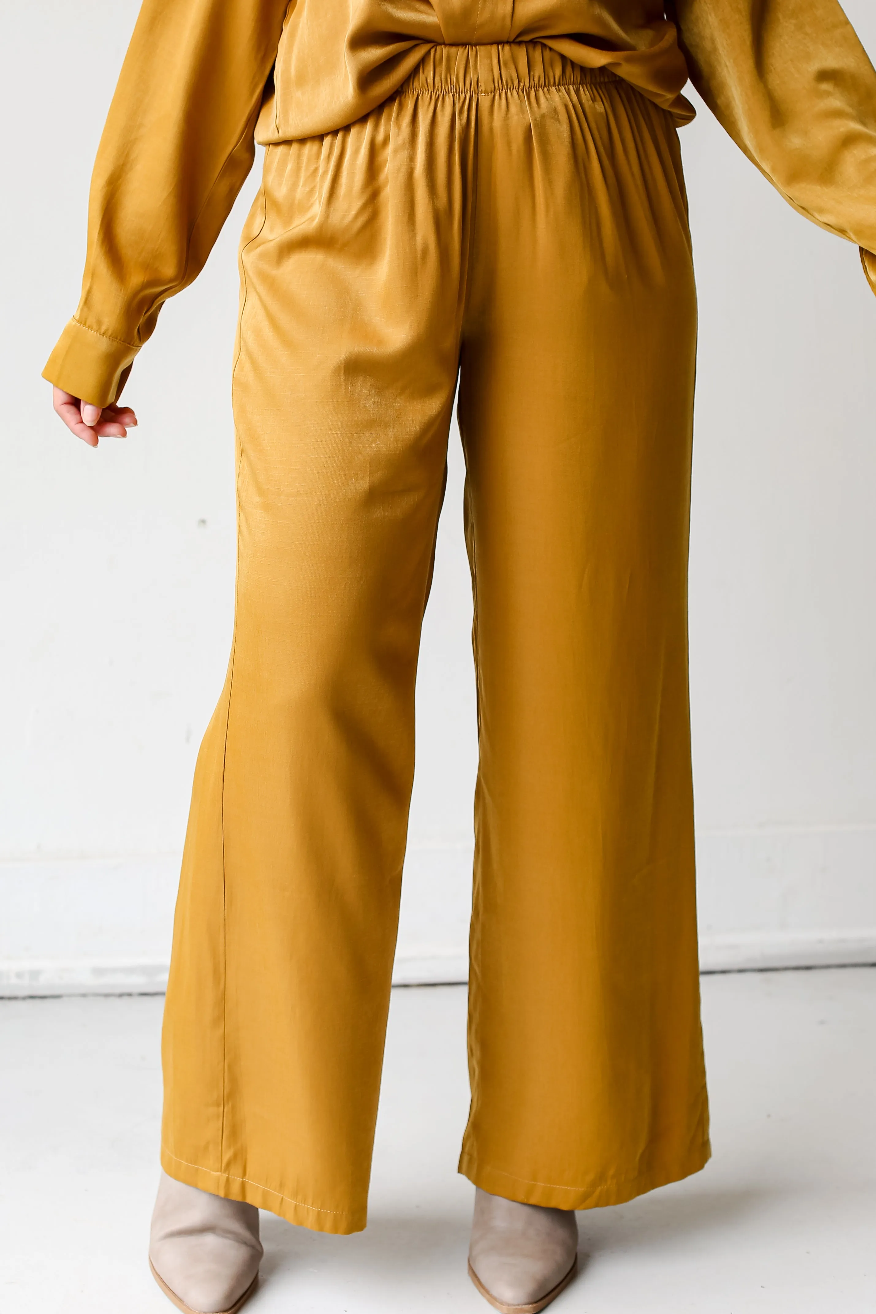 FINAL SALE - Serene Beauty Wide Leg Pants