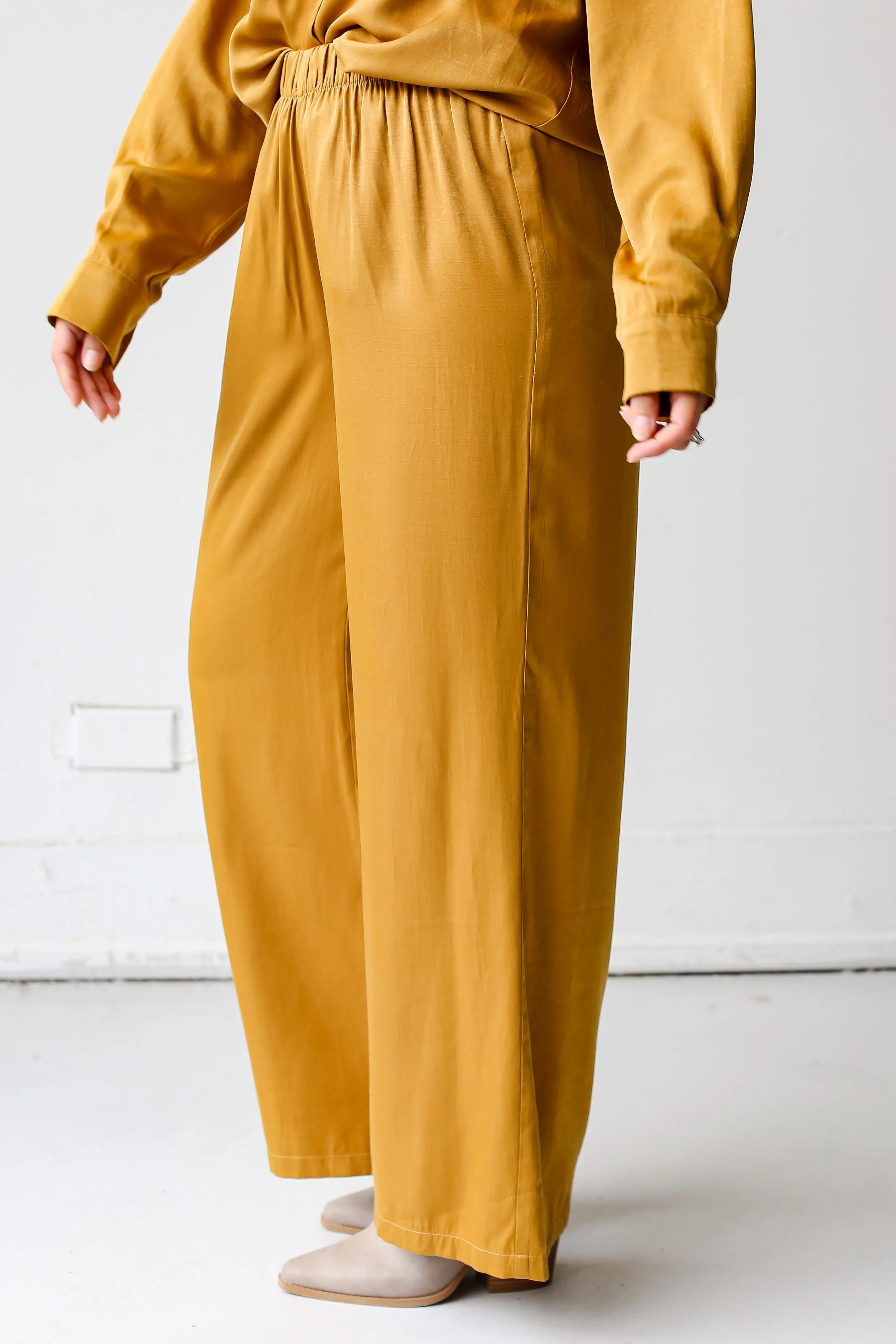 FINAL SALE - Serene Beauty Wide Leg Pants