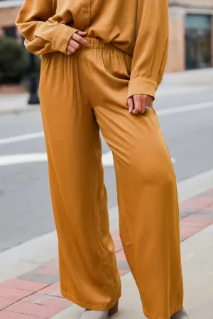 FINAL SALE - Serene Beauty Wide Leg Pants