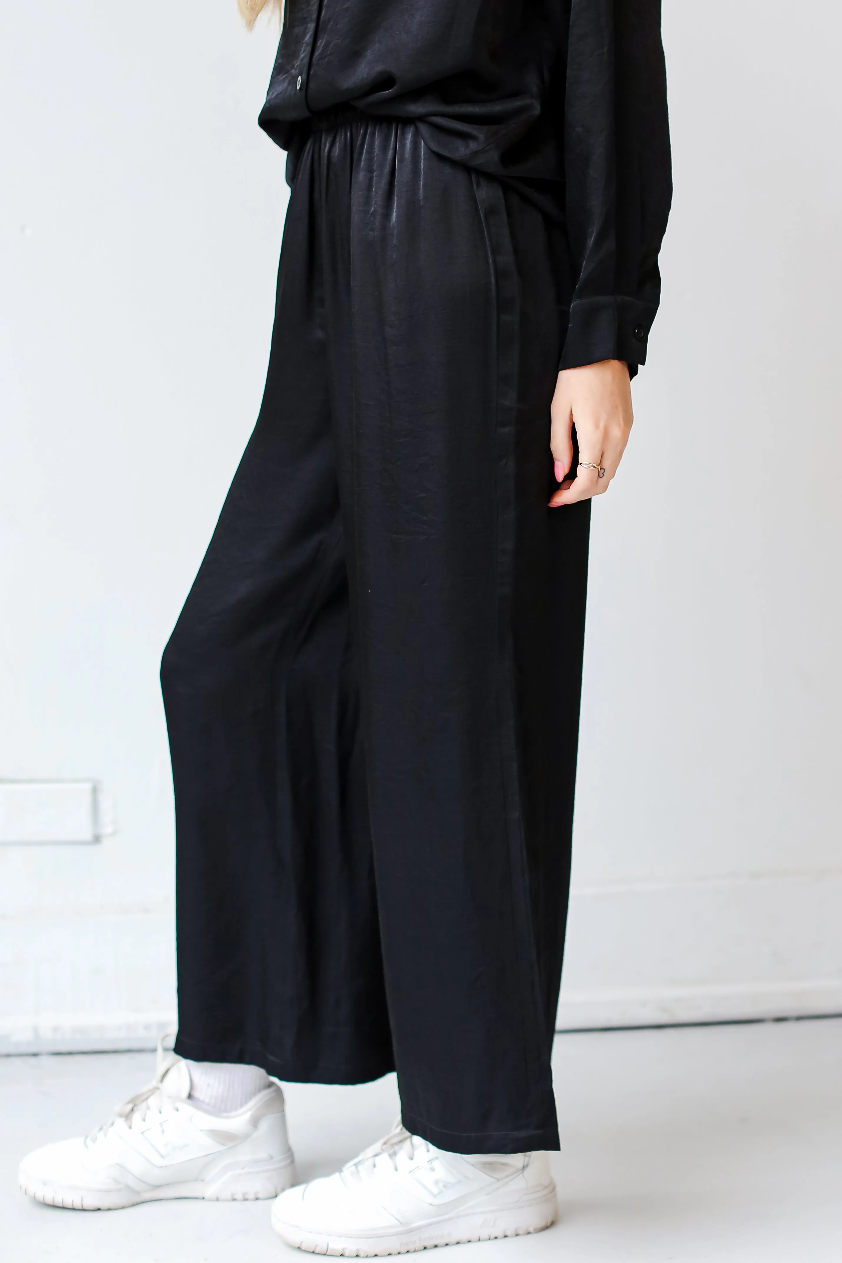 FINAL SALE - Serene Beauty Wide Leg Pants