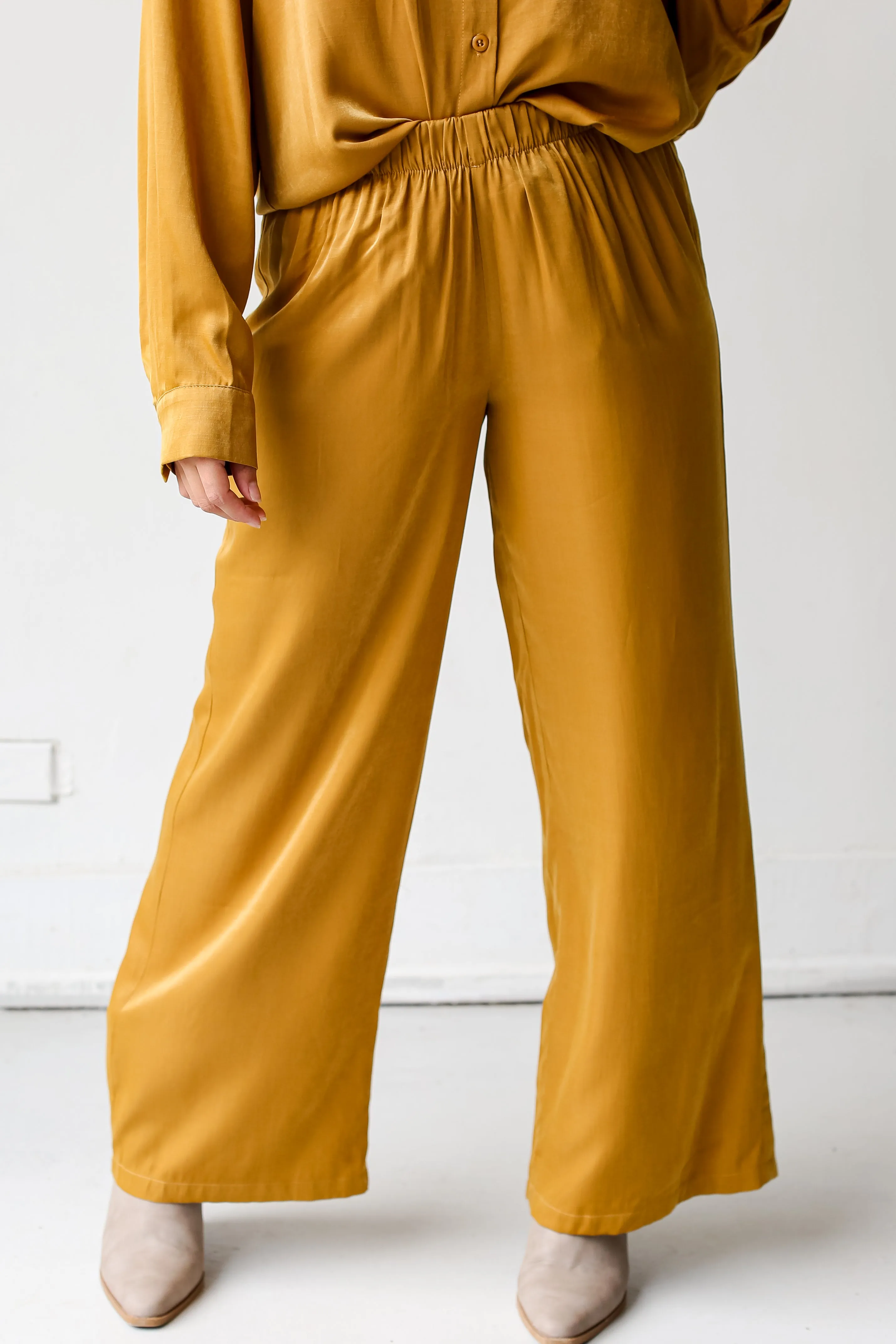 FINAL SALE - Serene Beauty Wide Leg Pants