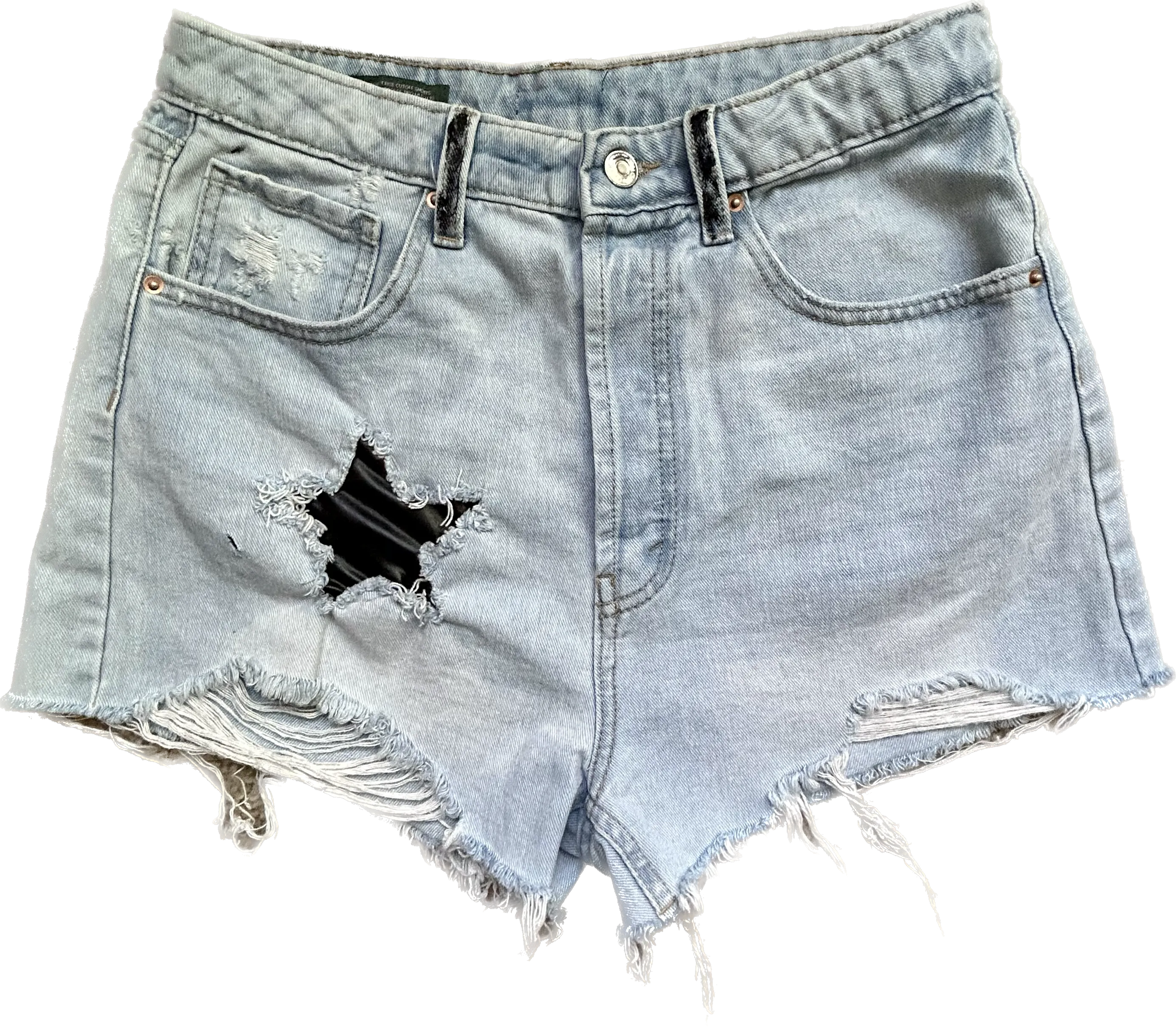 Girl's RockStar-U-SH4 Designer Cut Off Shorts