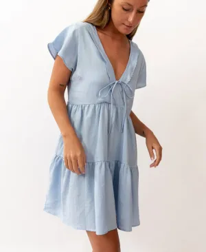 Hannah Dress | Sky Blue