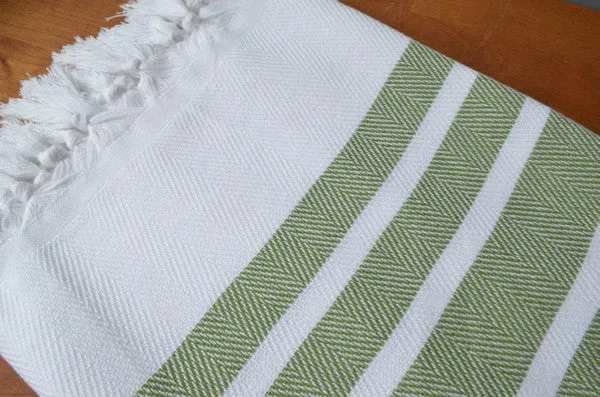 Herringbone Bath Towel