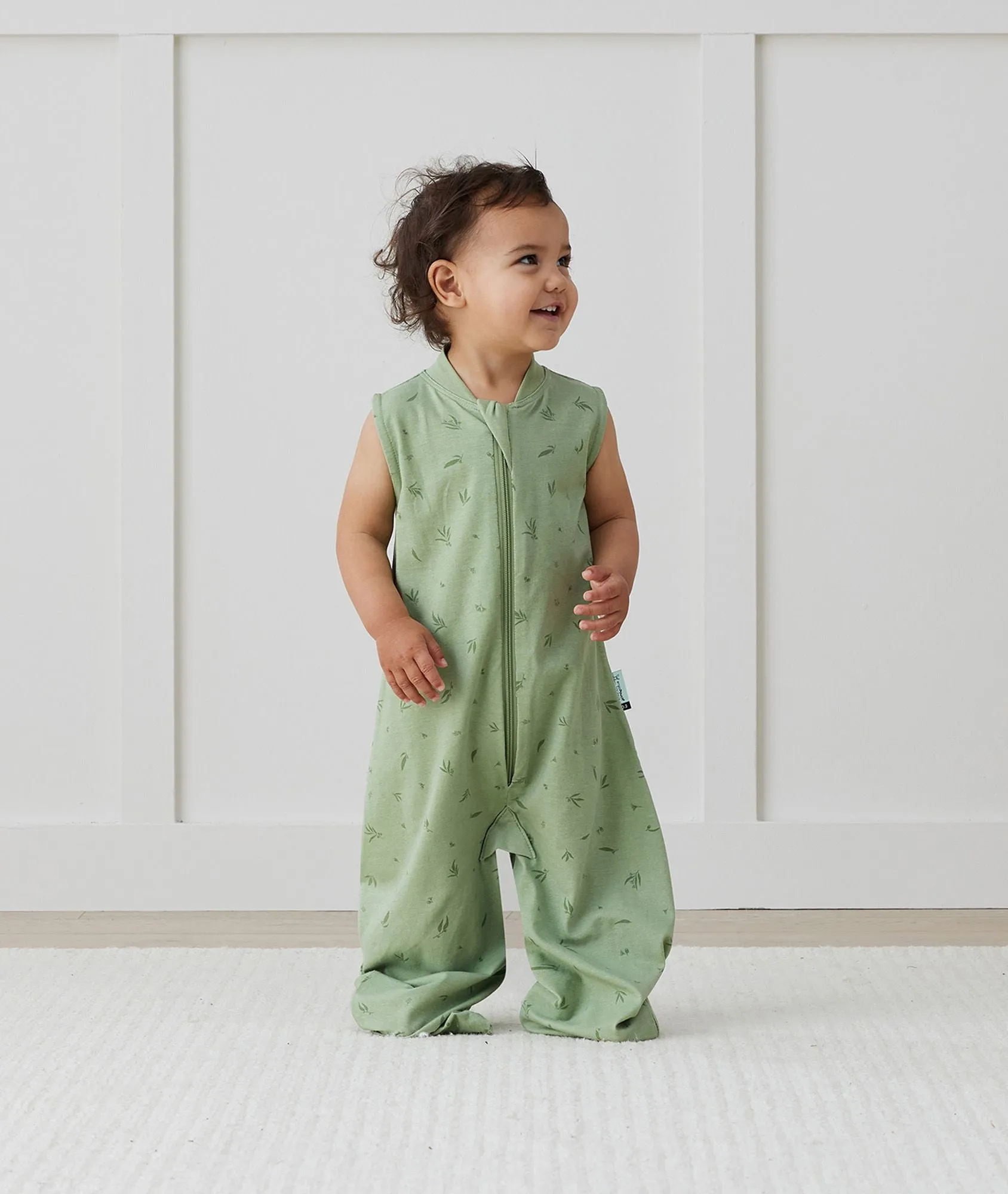 Jersey Sleep Suit Sack 0.2 TOG Willow