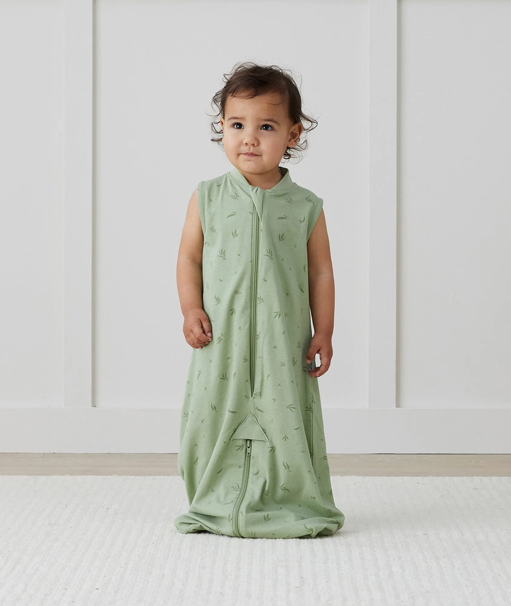 Jersey Sleep Suit Sack 0.2 TOG Willow