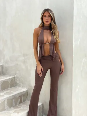 LARNIE PANTS MOCHA