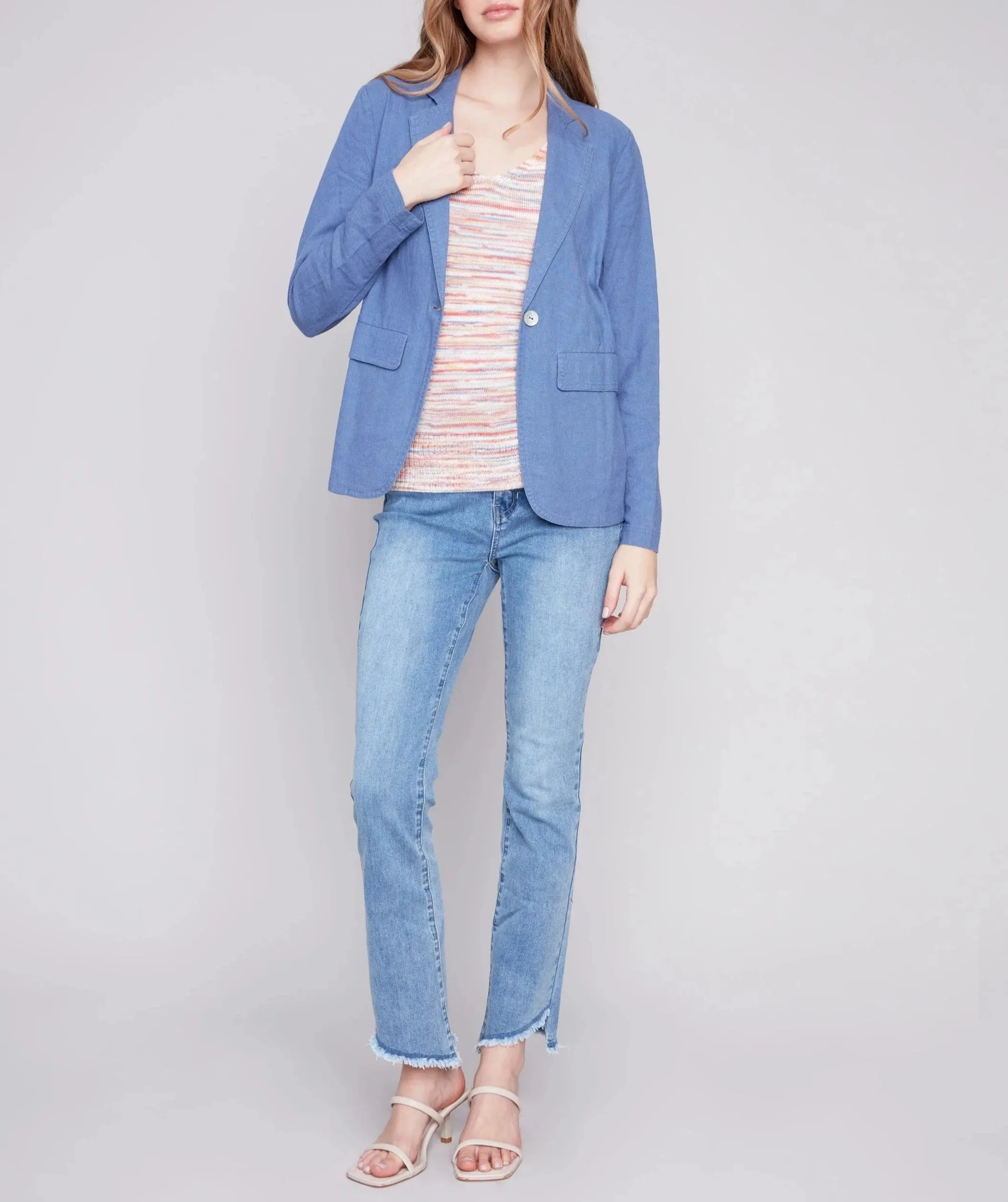 Light Linen Blend Blazer