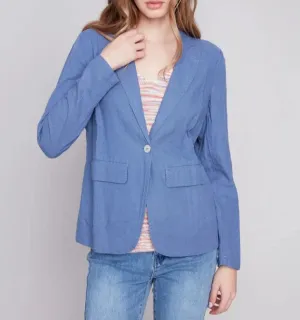 Light Linen Blend Blazer