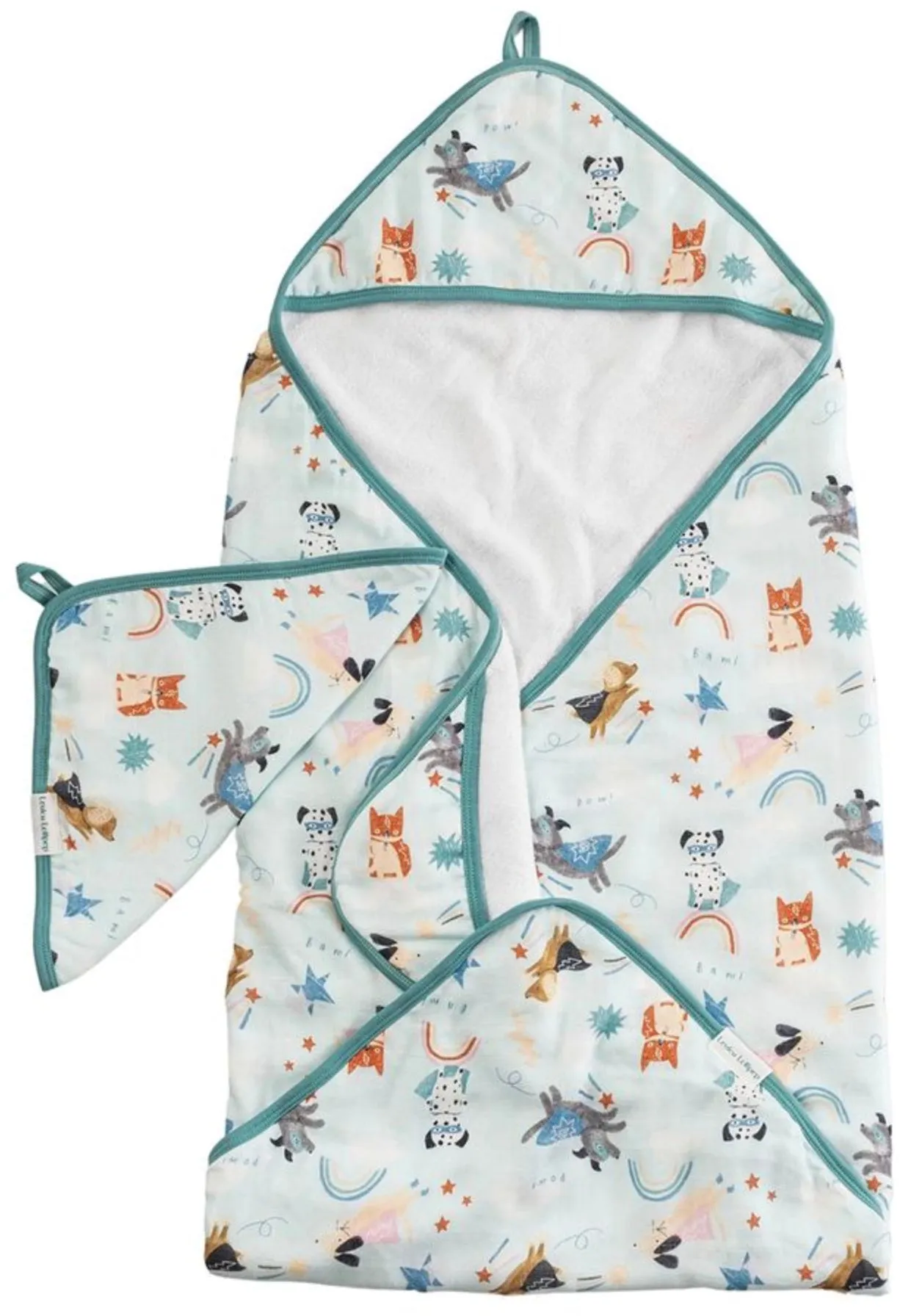 LouLou Lollipop Hooded Towel Set