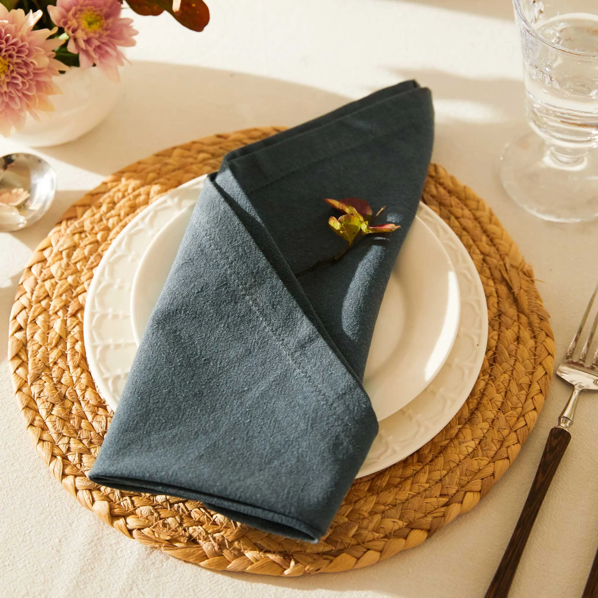 Lydia Various Colors Linen Napkins 4Pcs