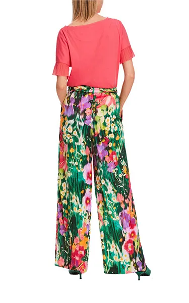 Marccain Wide Floral Pants