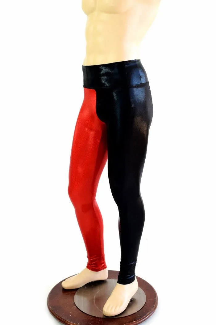 Mens Harlequin Leggings