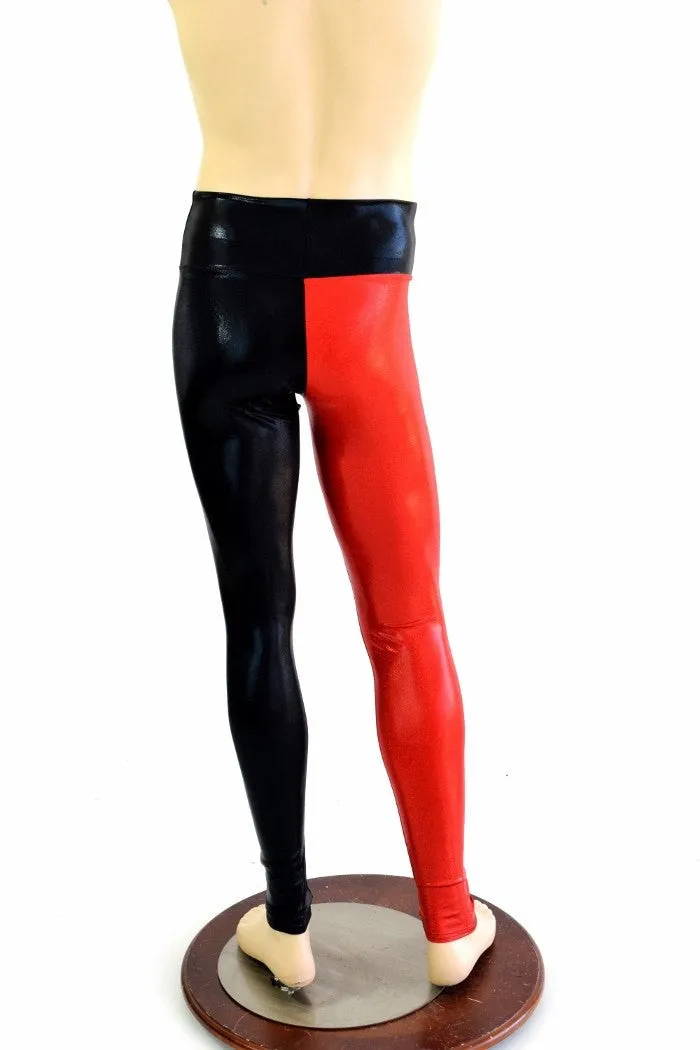 Mens Harlequin Leggings