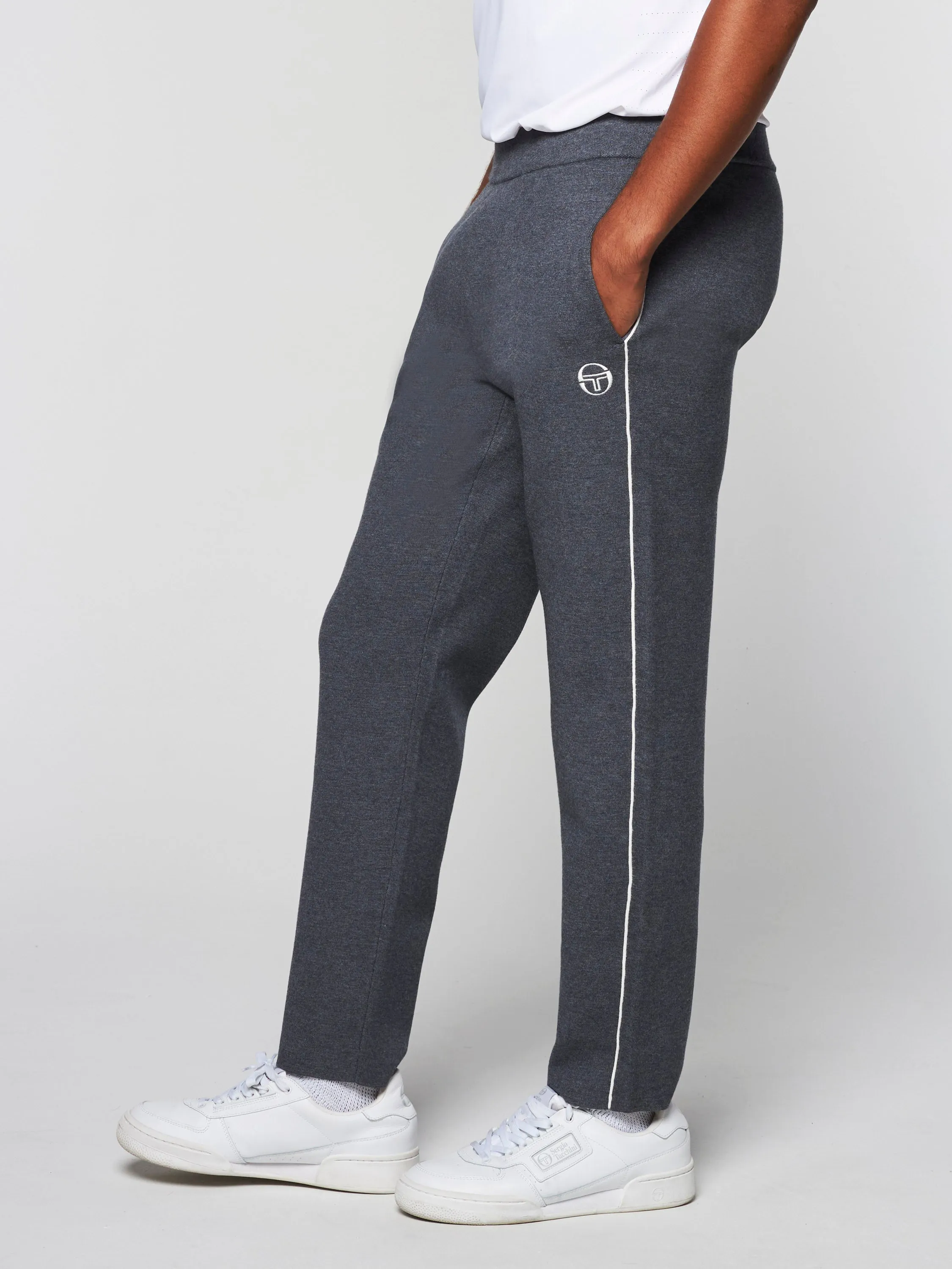 Nostra Track Pant- Dark Grey/ Melange