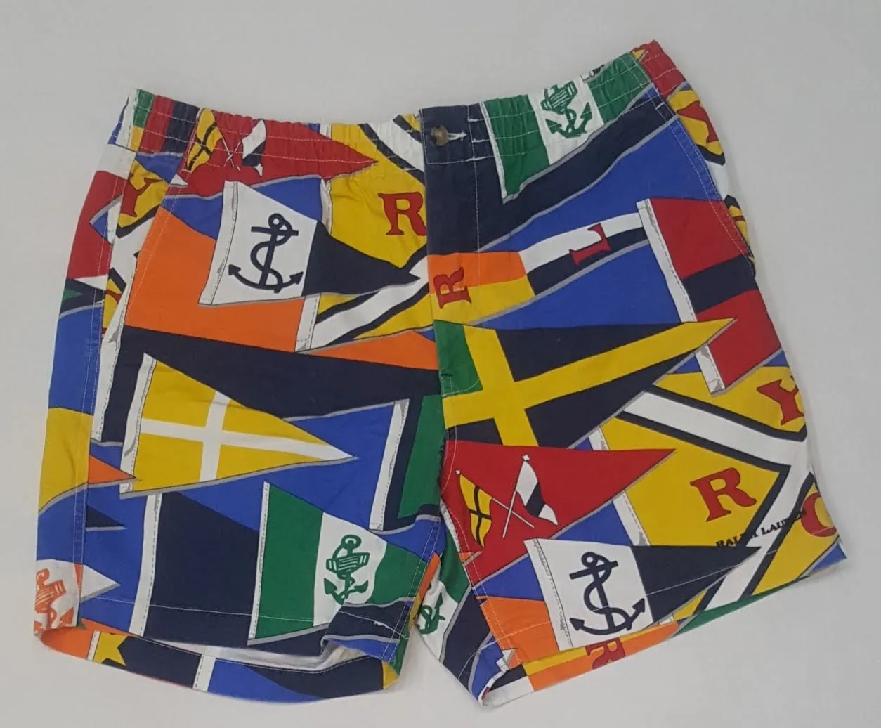 Nwt Polo Ralph Lauren RLYC Allover Print Stretch Classic Fit Shorts