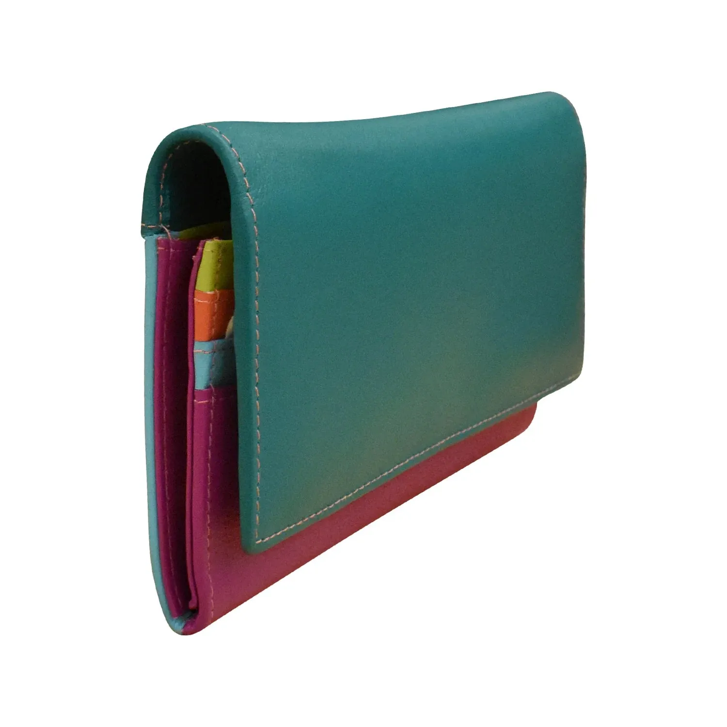 Paradise Multi-Rosemary-Rfid Leather Wallet