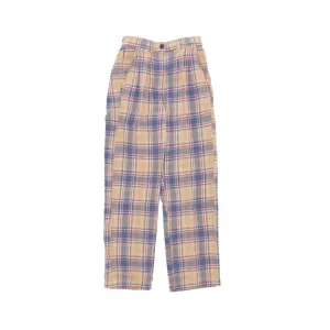 Pia Flannel Pant - Vintage Blue Multi