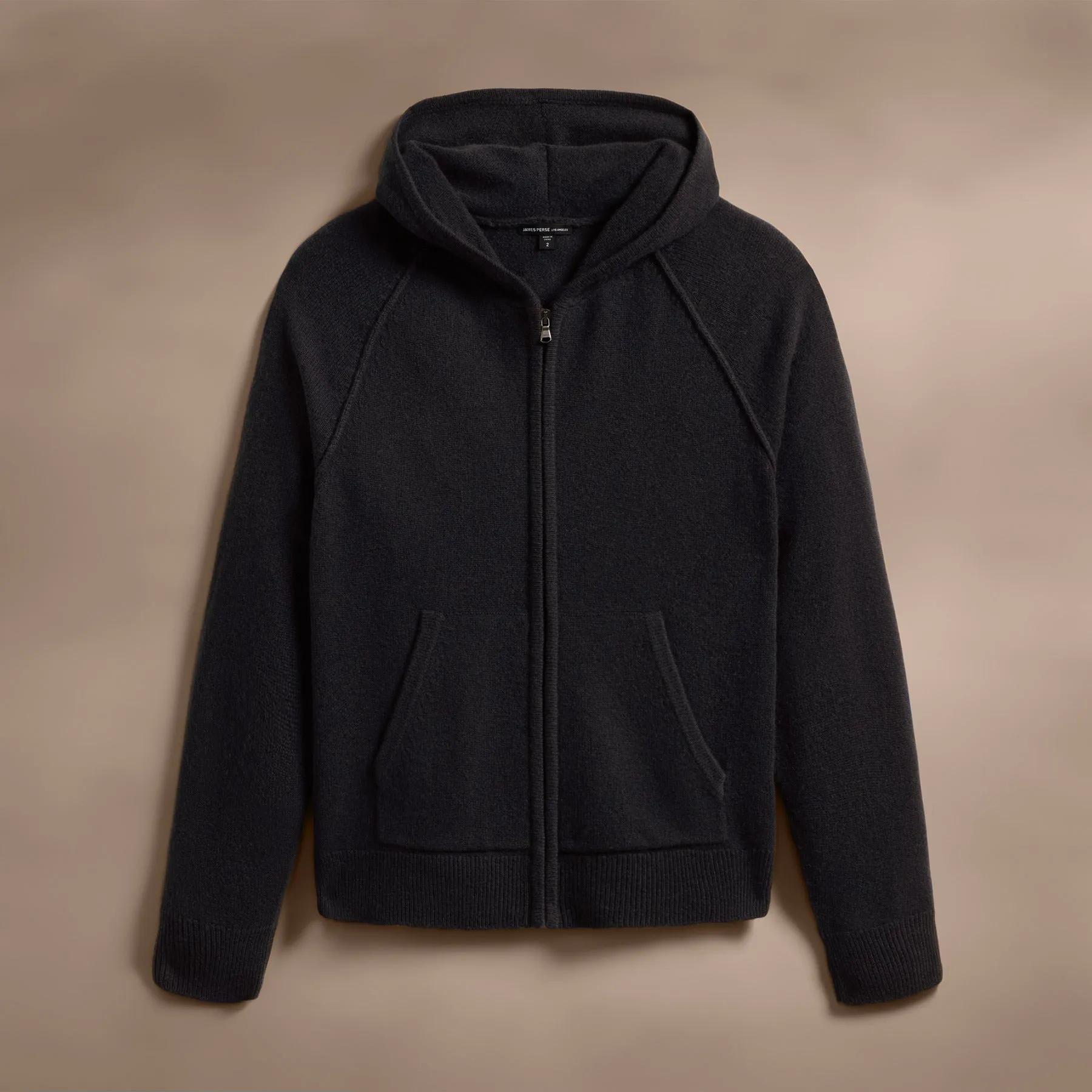 Recycled Cashmere Jacket - Black