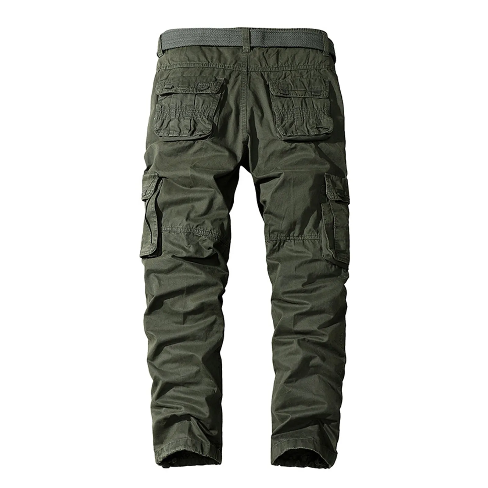 RETRO 100% COTTON MULTI-POCKETS CARGO PANTS