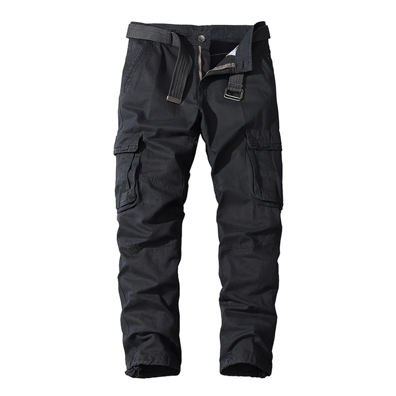 RETRO 100% COTTON MULTI-POCKETS CARGO PANTS