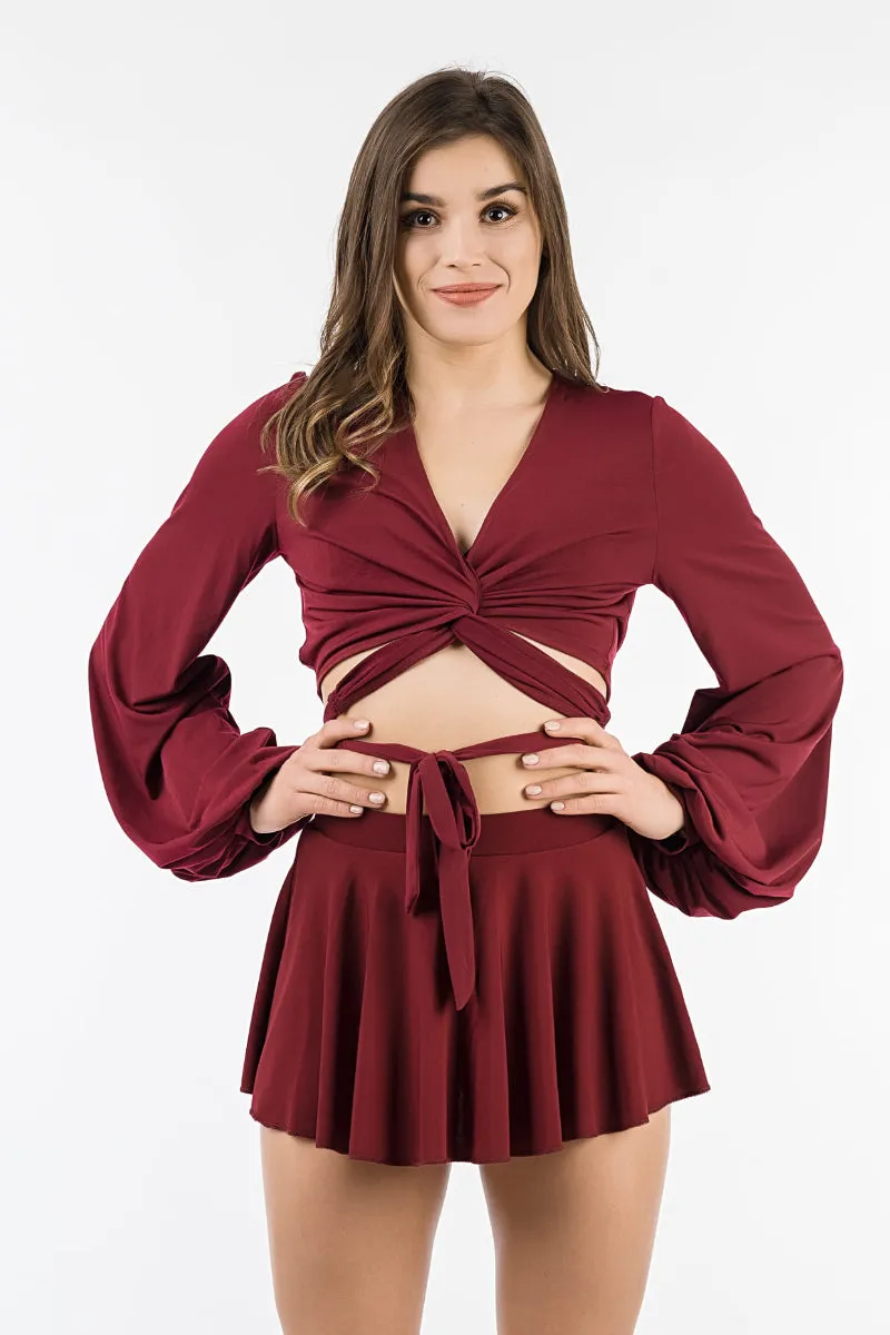 REV ACTIV Juliette Skirt - Wine